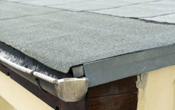 repair or replace Bondend flat roofing?